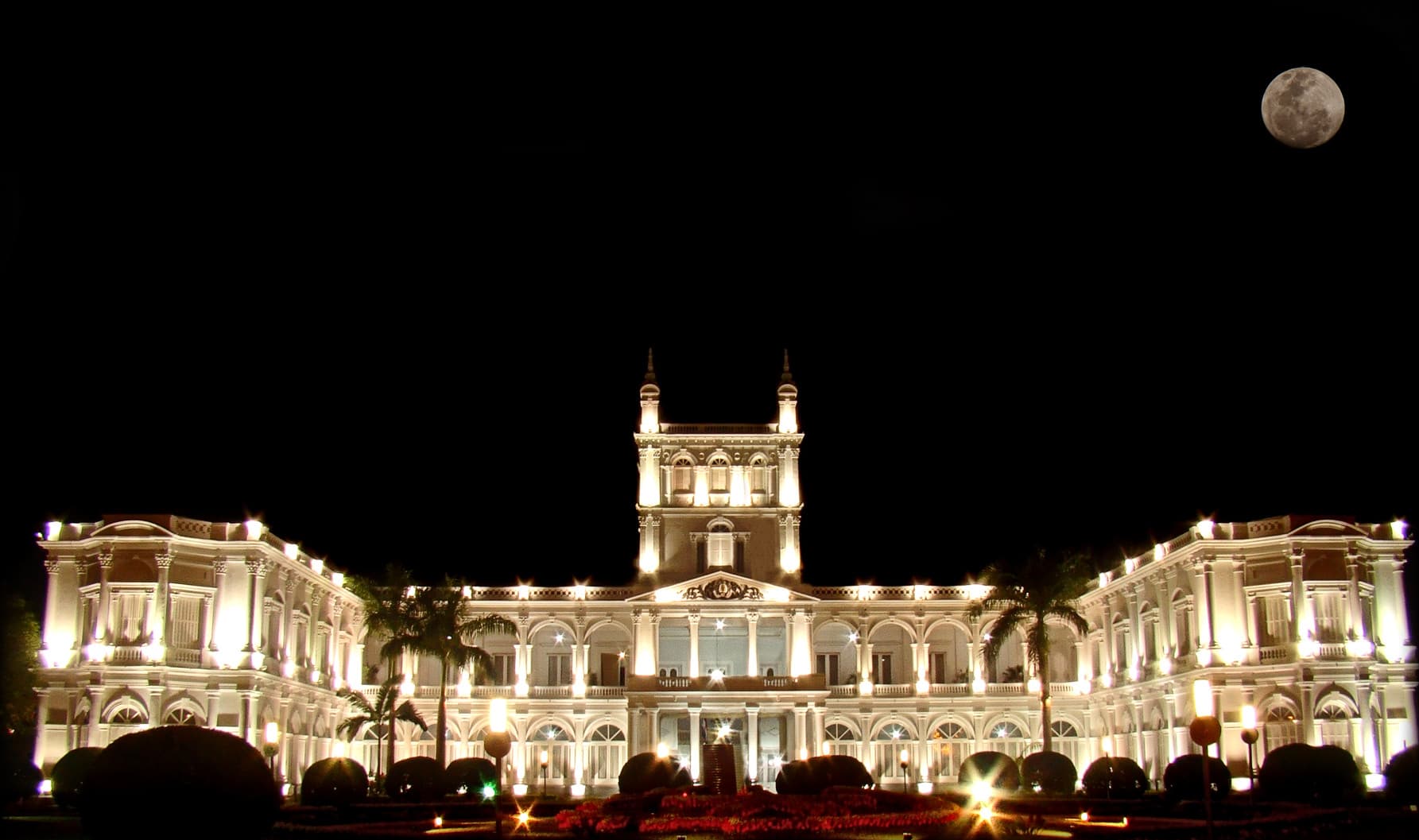 Palacio de los López, sede do governo do Paraguai, em Asunción.